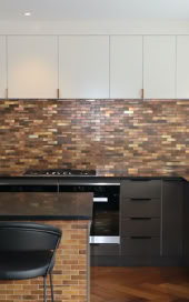 Two tone kitchen